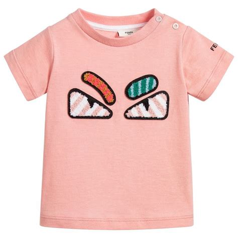 fendi baby girl t shirt|fendi kids shop online.